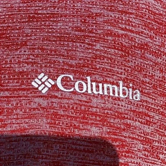 Columbia Red & White Tee Shirt XL - Picture 7 of 14